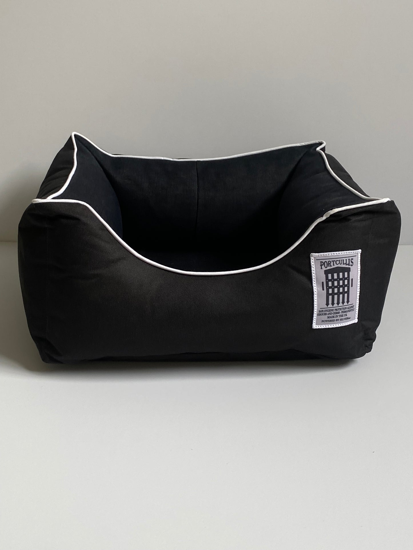 Portcullis Settee Bed - Original style, UK made antibacterial, hygienic dog bed